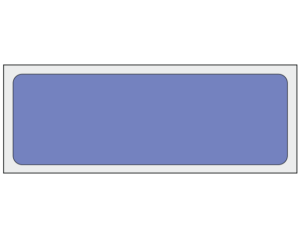 Lavender 1" x 3" Multi-Purpose Removable Blank Labels - Standard