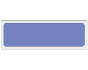 Lavender 1" x 3-1/2" Multi-Purpose Removable Blank Labels - Standard