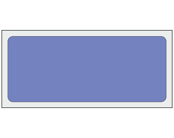 ADS-3-13 Lavender 1-1/4" x 3" Multi-Purpose Removable Blank Labels - Standard