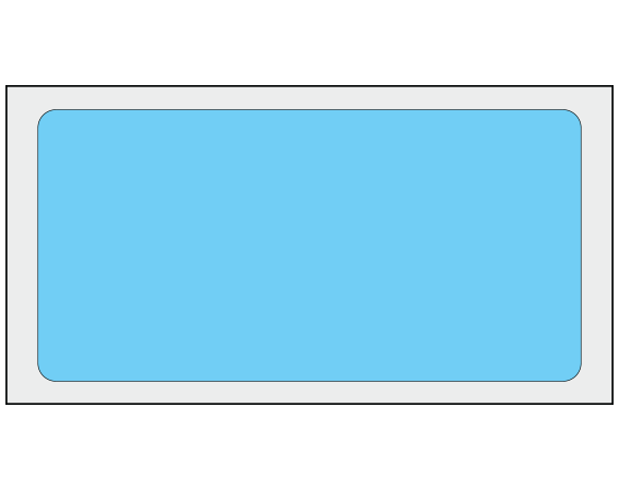 ADS-5-6 Blue 1-1/2" x 3" Multi-Purpose Removable Blank Labels - Standard