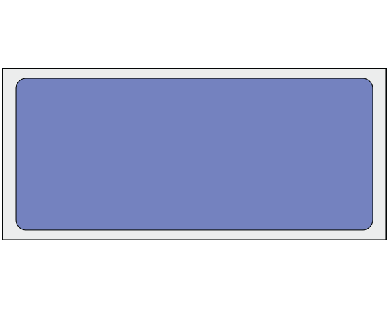 ADS-6-131 Lavender 1-1/2" x 3-1/2" Multi-Purpose Removable Blank Labels - Flexible