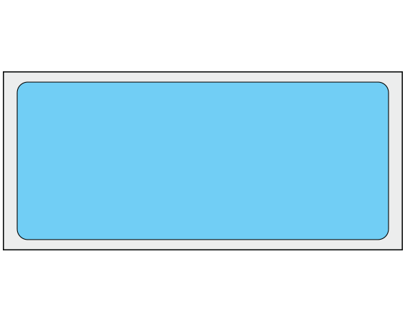 ADS-6-61 Blue 1-1/2" x 3-1/2" Multi-Purpose Removable Blank Labels - Flexible