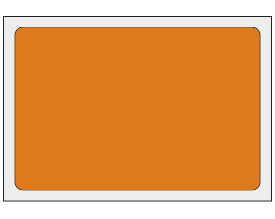 ADS-7-102 Copper 2" x 3" Multi-Purpose Removable Blank Labels - Flexible