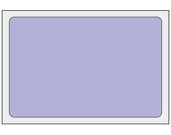 ADS-7-12 Violet 2" x 3" Multi-Purpose Removable Blank Labels - Standard