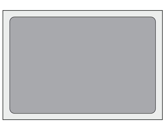 ADS-7-19 Silver 2" x 3" Multi-Purpose Removable Blank Labels - Standard