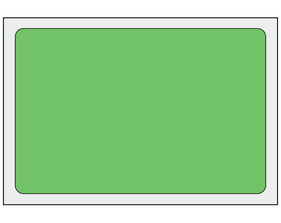 ADS-7-3 Green 2" x 3" Multi-Purpose Removable Blank Labels - Standard