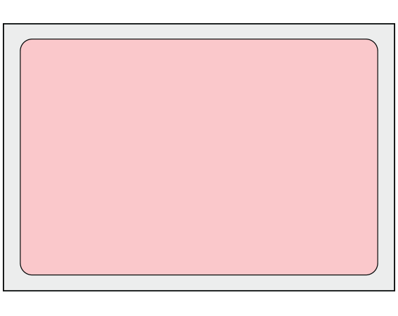 ADS-7-7 Pink 2" x 3" Multi-Purpose Removable Blank Labels - Standard