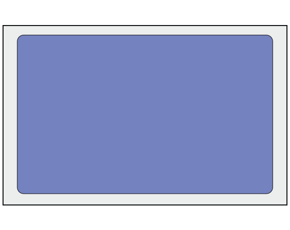 ADS-8-131 Lavender 2-1/2" x 4" Multi-Purpose Removable Blank Labels - Flexible