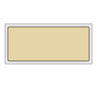 ADSF-3-8 Tan 1-1/4" x 3" Multi-Purpose Removable Blank Labels - Flexible