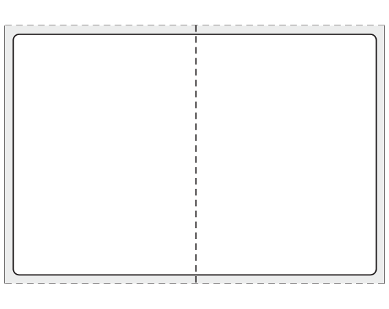 SB128-23-PL White 2" x 3" Thermal Printer Labels for ISBT 128 Applications