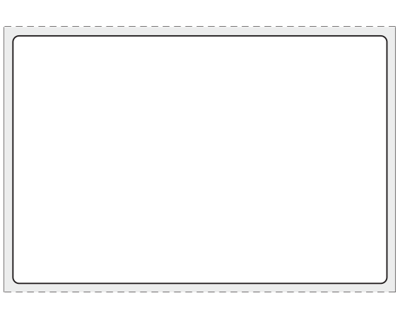SB128-23 White 2" x 3" Thermal Printer Labels for ISBT 128 Applications