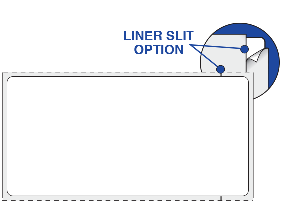 SB128-24-S3 White 2 " x 4" Thermal Printer Labels for ISBT 128 Applications - Cryogenic