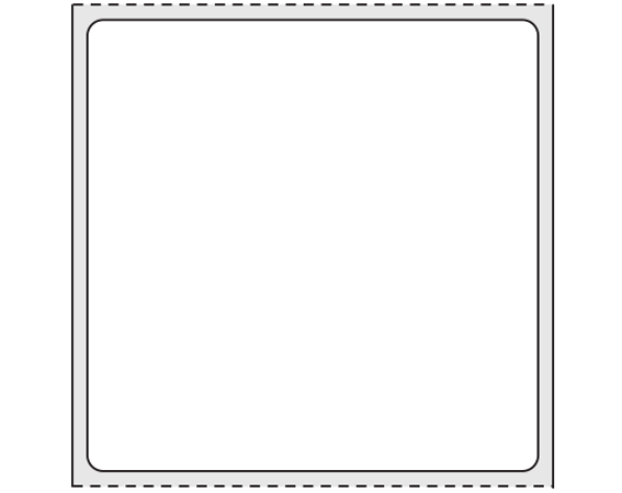 SB128-44-KT-ANS-SB128-44-T1 White 4 " x 4" Thermal Printer Labels for ISBT 128 Applications - Cryogenic