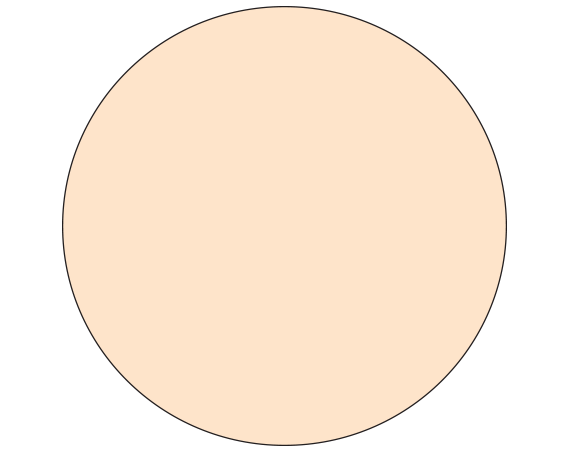 SDL-43-93 Salmon 7/16" DIAMETER Color Coded Dot Labels - Roll Form