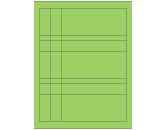 SES-LASER-29 Fluorescent Green 15/32" x 15/16" Laser Printer Labels for Microscope Slides