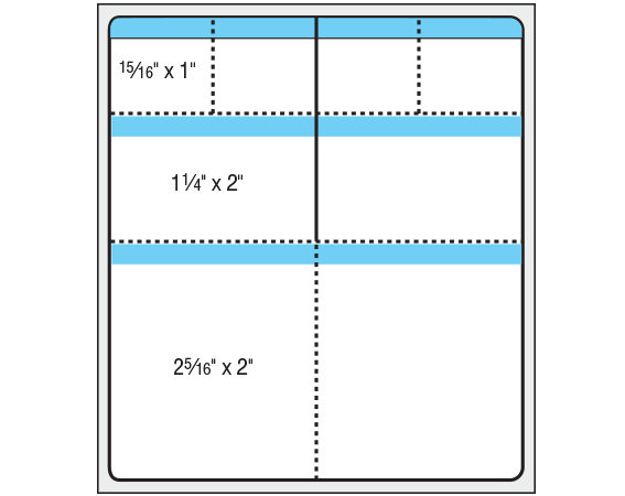 THERM-1305R-62 White 4-1/2" x 4" Thermal Printer Labels for PathNet / Cerner Laboratory Software Systems