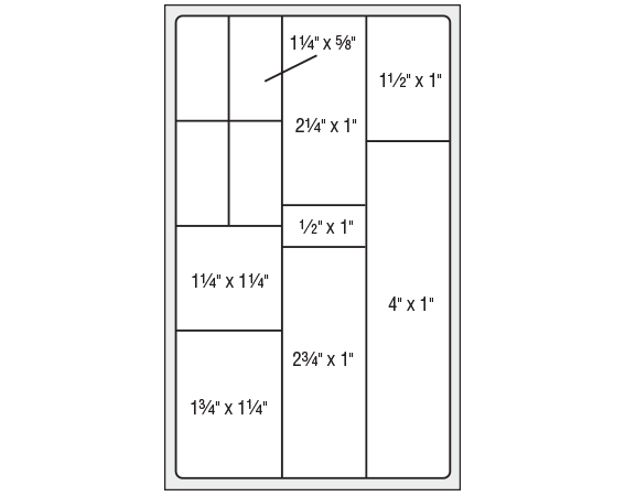 THERM-18071 White 5-1/2" x 3-1/4" Thermal Printer Labels for VA Hospital Laboratory Software Systems