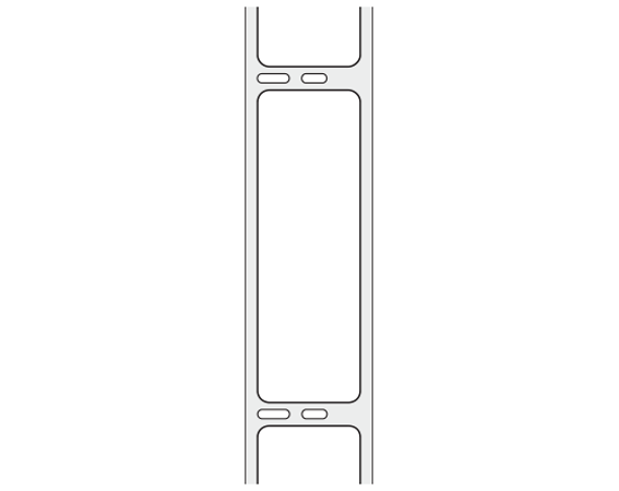THERM-1823R-DO White 3-1/2" x 1-3/32" Thermal Labels for Desktop Printers