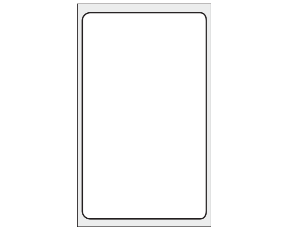 THERM-321R1 White 3-1/4" x 1-15/16" Thermal Printer Labels for Laboratory Software