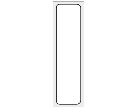 THERM-324R1 White 3-1/8" x 3/4" Thermal Printer Labels for Laboratory Software