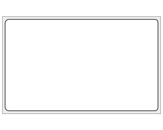 THERM-500R White 3" x 5" Thermal Printer Labels for Laboratory Software