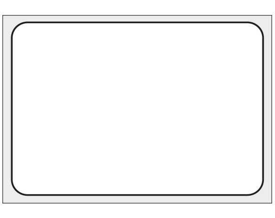 THERM-567R White 1-3/8" x 2" Thermal Printer Labels for Laboratory Software