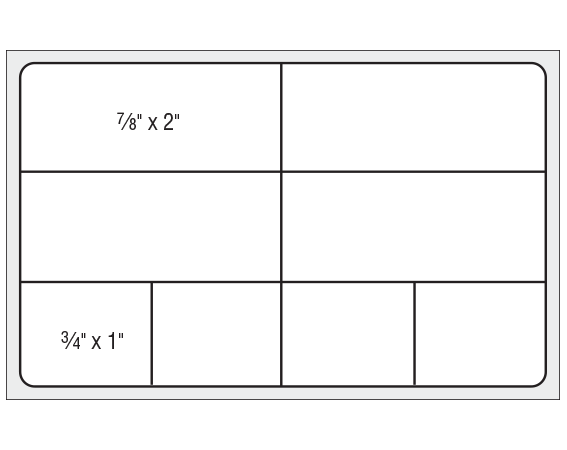 THERM-785R1 White 2-1/2" x 4" Thermal Printer Labels for PathNet / Cerner Laboratory Software Systems