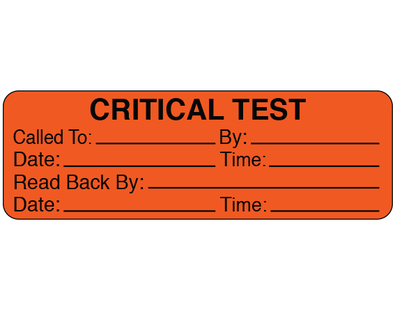 UPCR-7045 | Clerical Labels for Laboratory Communication
