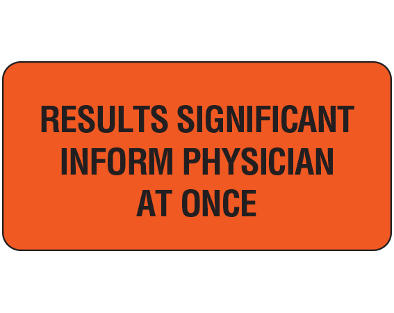 UPCR-3003 | Clerical Labels for Laboratory Communication - Shamrock Labels