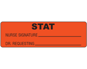 STAT Medical Healthcare Labels - Shamrock Labels