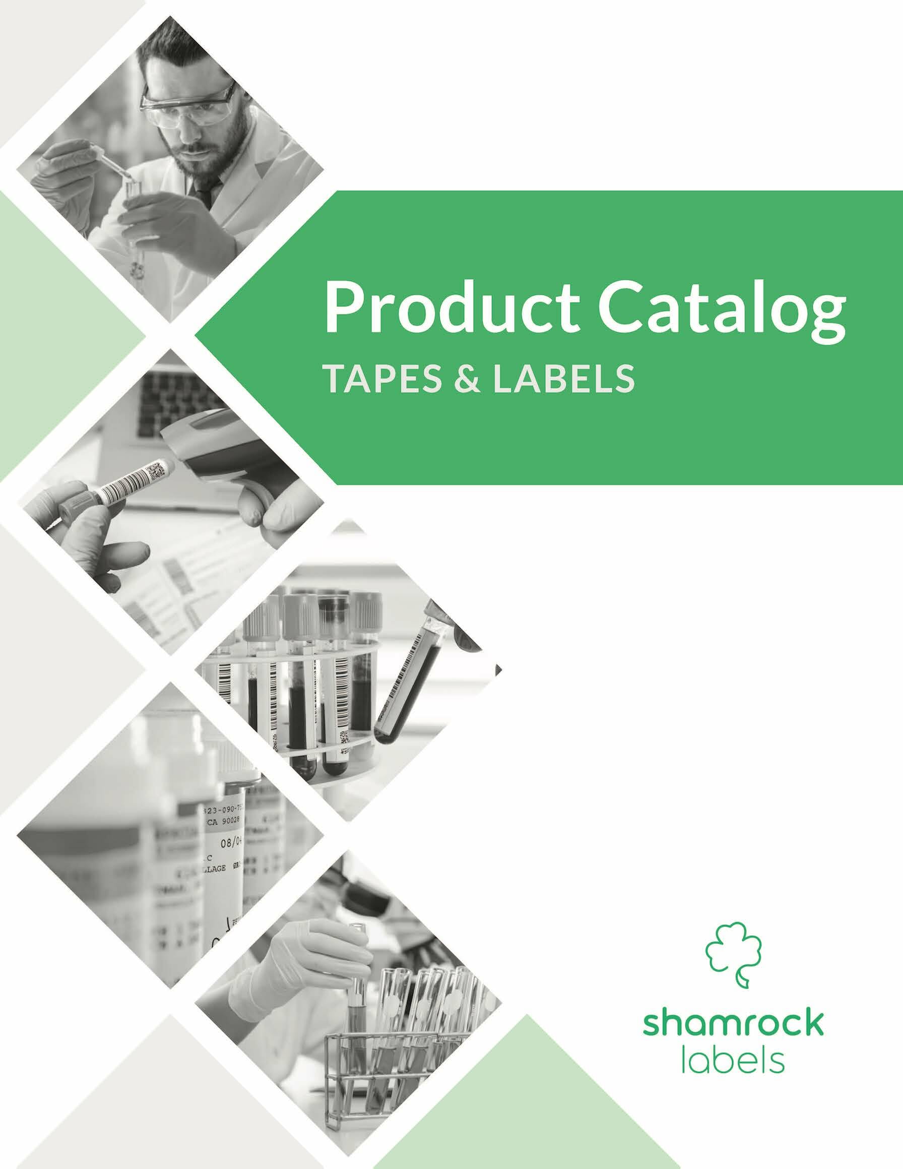 Order Right Off Of Our Interactive Product Catalog Shamrock Labels